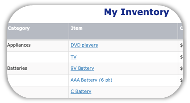 Create Custom Inventory Lists