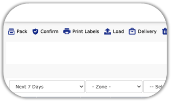 Label, Tag, Bag, Load and Route for Deliveries